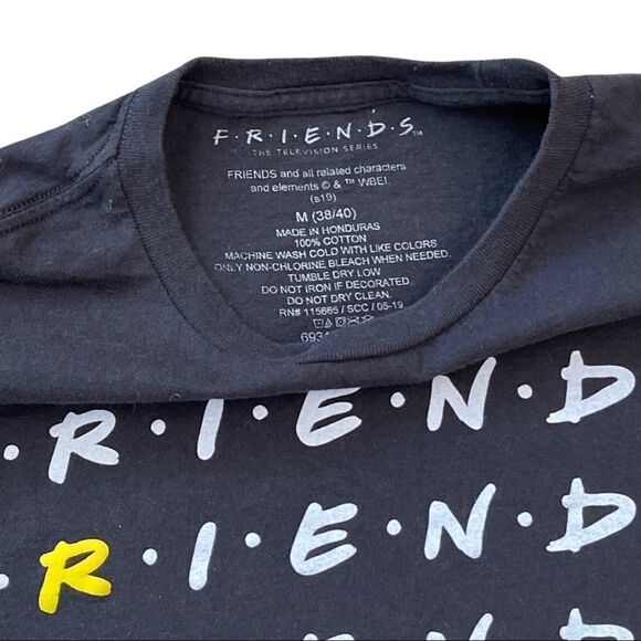 “Friends” Unisex Graphic T-Shirt • Medium - Picture 7 of 7